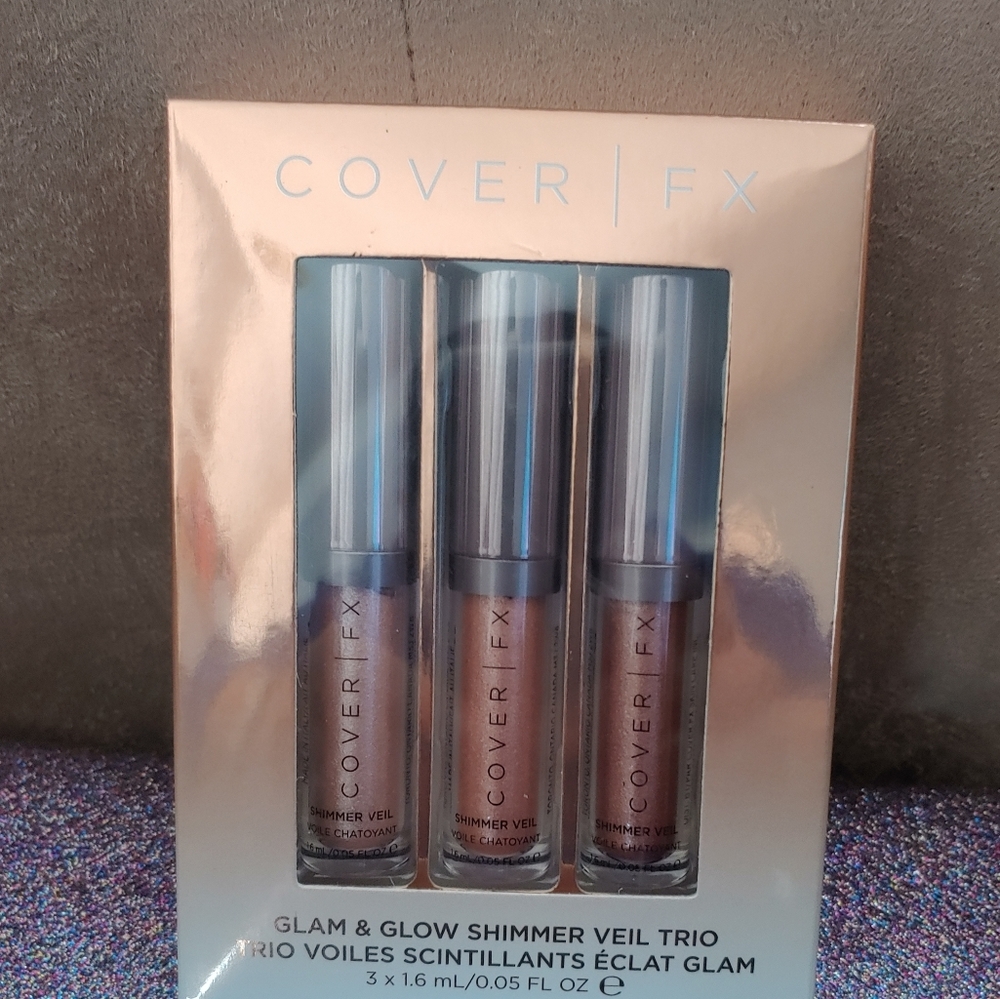 Cover FX Glam and Glow Shimmer Veil Trio